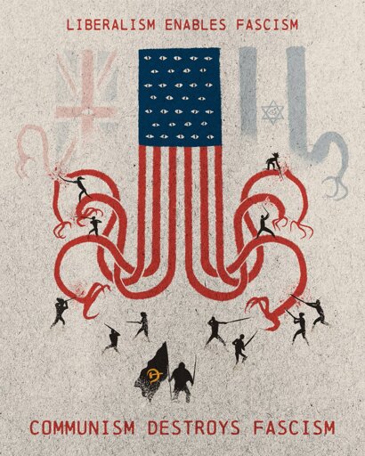 Liberalism enables Fascism, Communism Destroys Fascism