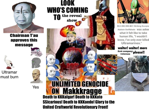 Space Marine fans suck, Xenos are way better