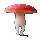 a gif of a mushroom with legs, swinging its hips around bachata-style