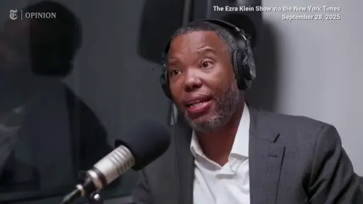 Ta-Nehisi Coates on Ezra Klein’s podcast asking, about Charlie Kirk’s death: “Was silence not an option?”